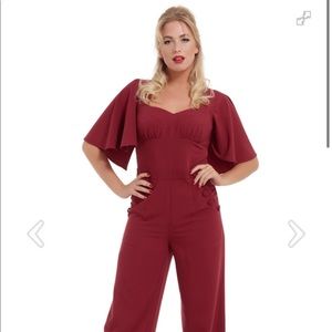 XL Voodoo Vixen Zoey cape jumpsuit